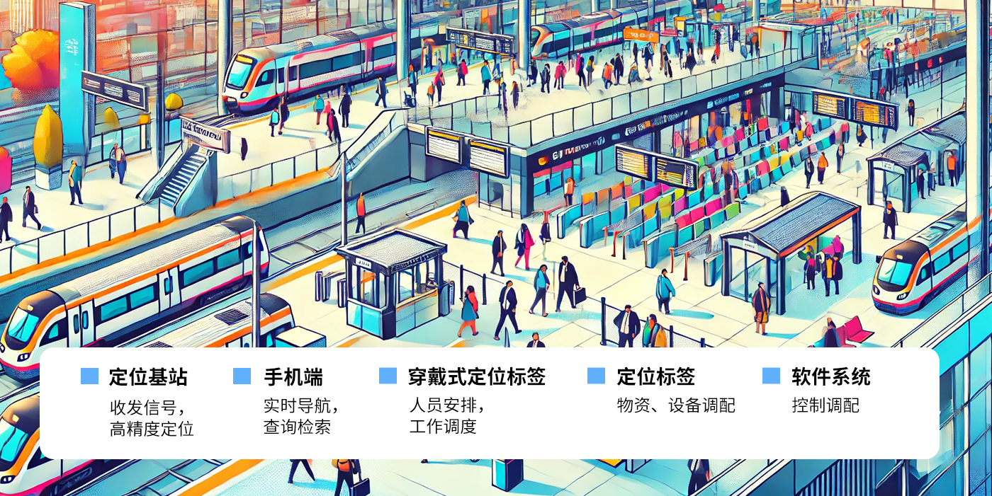 交通樞紐-uwb交通定位系統(tǒng)交機(jī)場(chǎng)通uwb無線定位智能交通樞紐uwb高精度定位系統(tǒng)解決方案